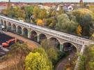 Führung am Parkbogen Ost Sellerhäuser Viadukt  Foto von Birk Poßecker